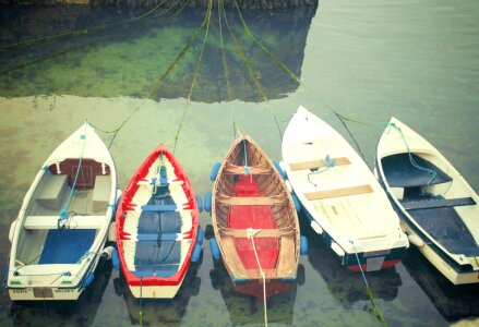 Boats Of Colour Free Photo photo