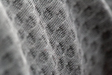 Gray Fabric Macro photo