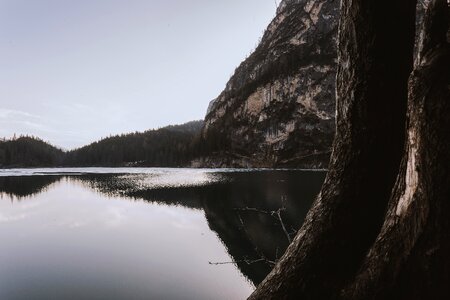 Black gray lakes photo