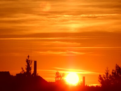 Twilight nature reddish photo