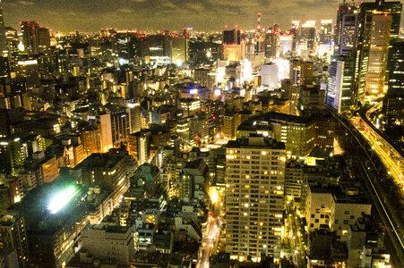 1 Night view of Tokyo photo