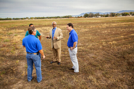 Meeting at Valle de Oro National Wildlife Refuge