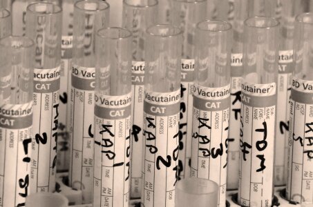 Medical research drug photo