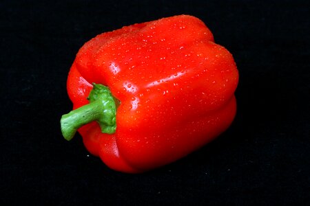 Sweet pepper vegetable black vegetables