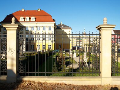 Building fencing architecture photo