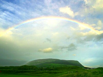 Blue Sky campaign rainbow photo