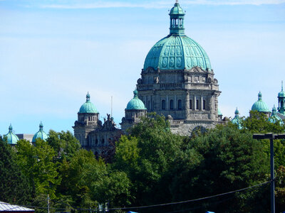 Capital building in Victoria, British Columbia, Canada photo