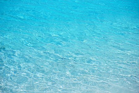 Refreshment transparent glacier blue