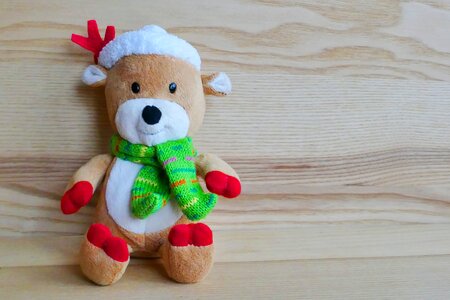 Cute Stuffed Reindeer photo