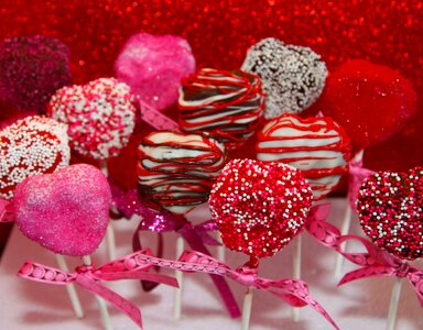 Gourmet valentines day treats photo