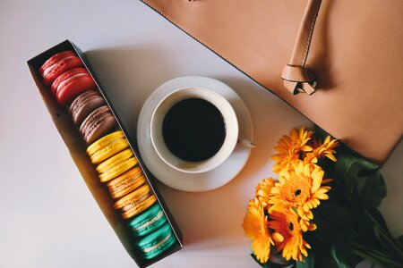 Macarons & Coffee photo
