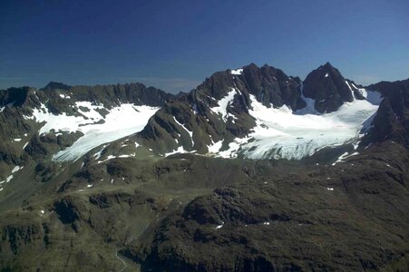 Glacier mountain region photo