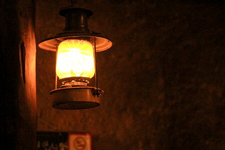 Lantern fire warmth