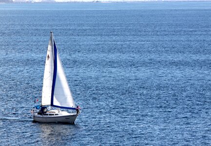 Ocean water sail photo