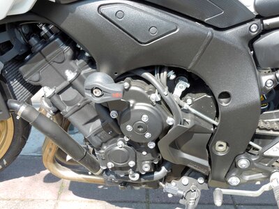 Engine engineering motorcycle photo