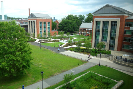 Main Quad of the University of Connecticut in Storrs