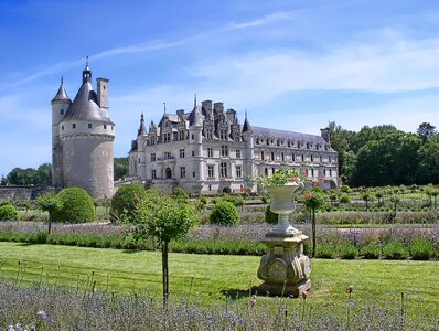 Loire valley chenonceaux france