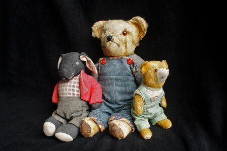 Old toy bear photo