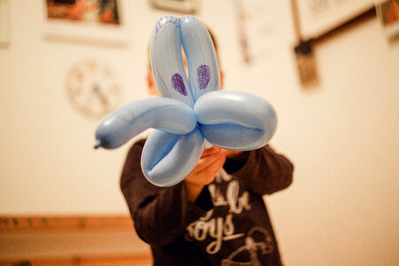 Young Boy Balloon Artist photo
