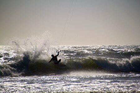 Kite surf surfer surf