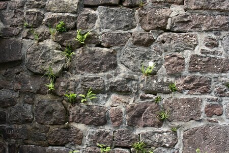 Wall natural stone old