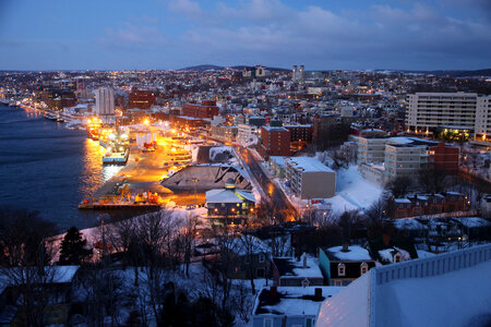 Night of St. John's in Newfoundland photo