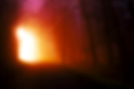 Sunset romantic bokeh