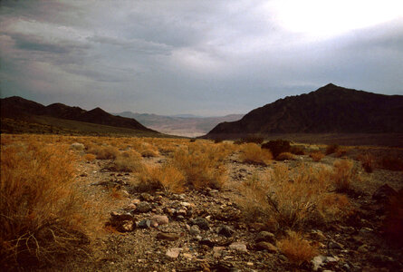 Jubilee Pass at dawn at Death Valley National Park, Nevada photo
