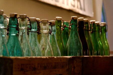 Case drinks brown bottle