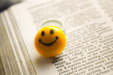 Smiley And Book