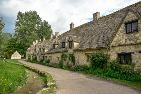 Arlington row rack isle old cottages photo