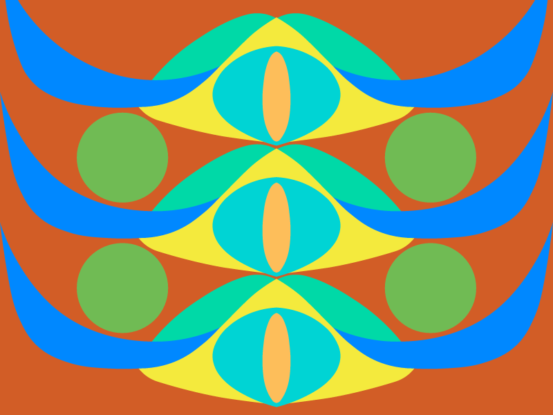 Abstract geometrical pattern