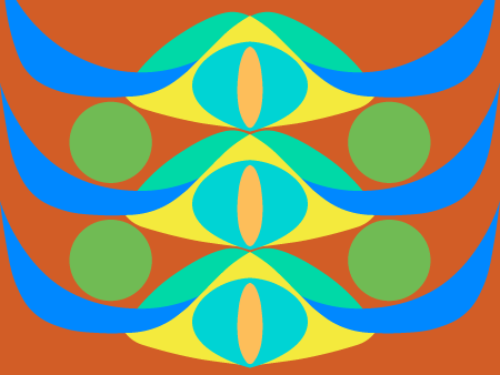 Abstract geometrical pattern
