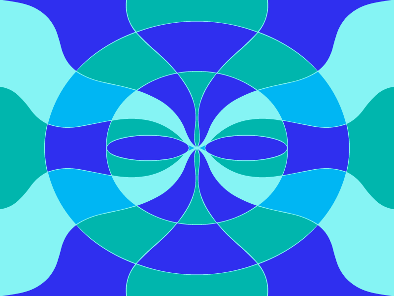 Abstract geometrical pattern