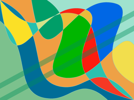 Abstract geometrical pattern