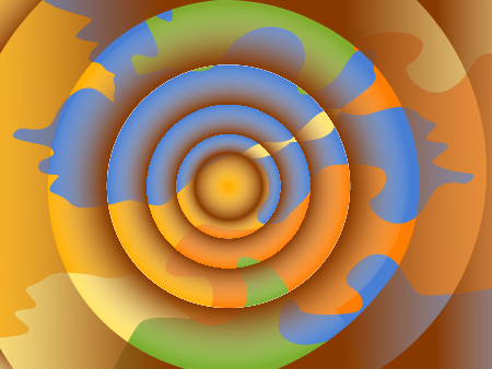 Abstract geometrical pattern