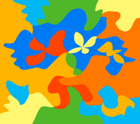Abstract geometrical pattern