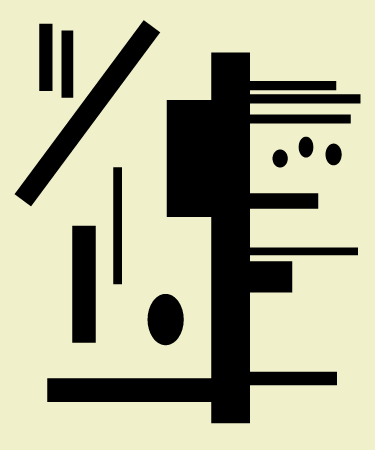 Abstract geometrical pattern