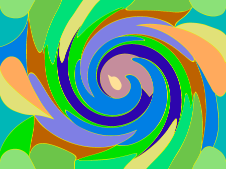 Abstract geometrical pattern