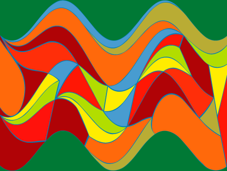 Abstract geometrical pattern