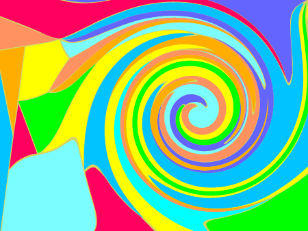 Abstract geometrical pattern