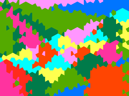 Abstract geometrical pattern