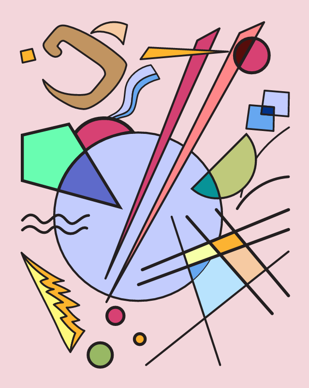  Kandinsky-style Artwork 