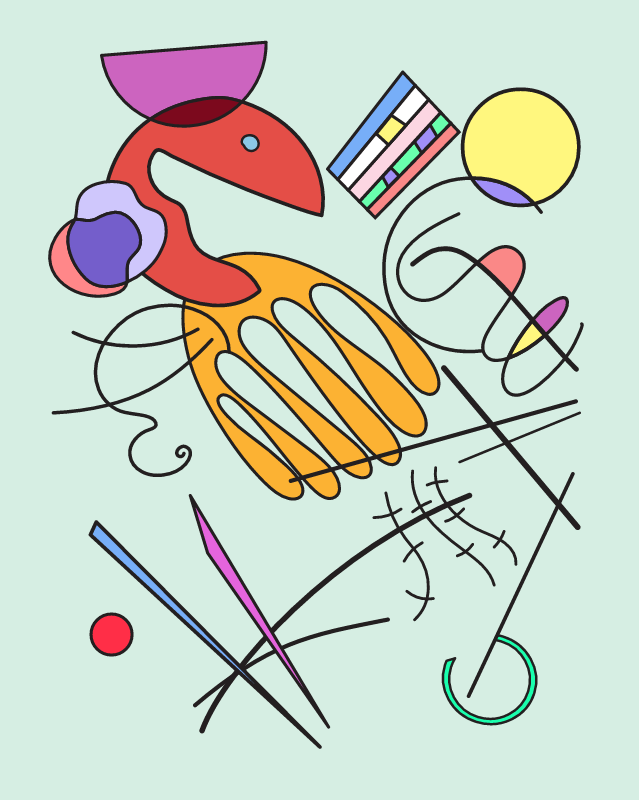  Kandinsky-style Artwork 