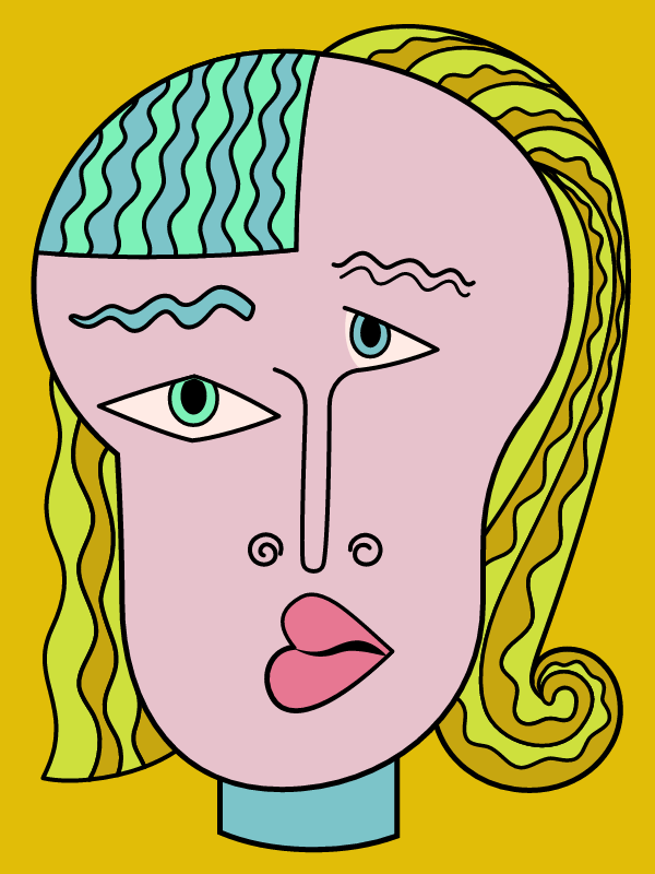  Pablo Picasso-style Portrait 
