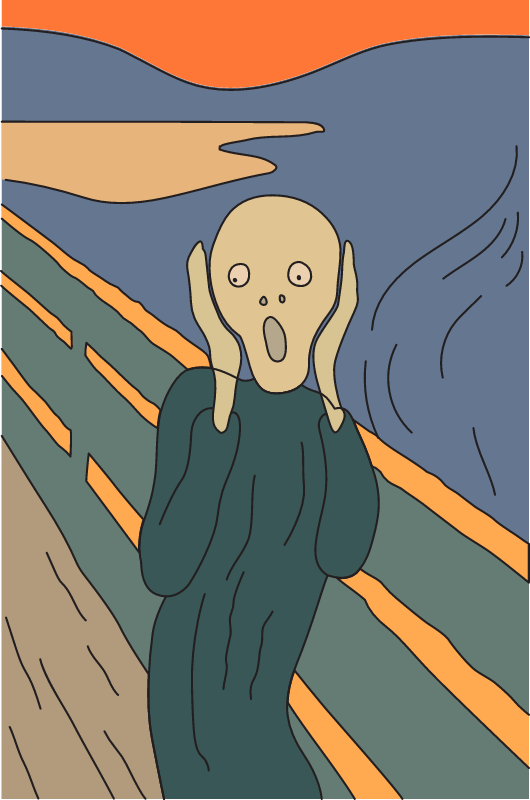 The Scream by Edvard Munch