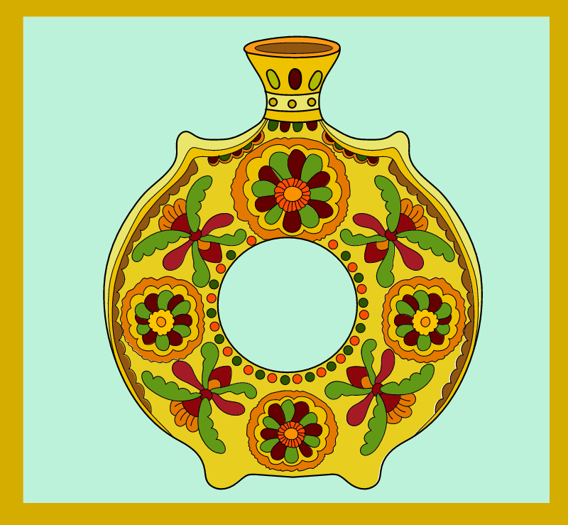 Traditional Ukrainian Pottery - Kumanets