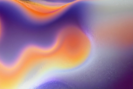 Gradient frosted glass.