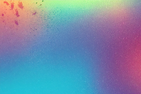 Fogged glass with gradient