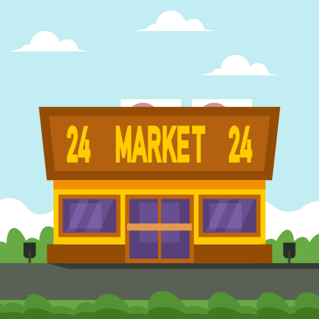 24-Hour Open Market